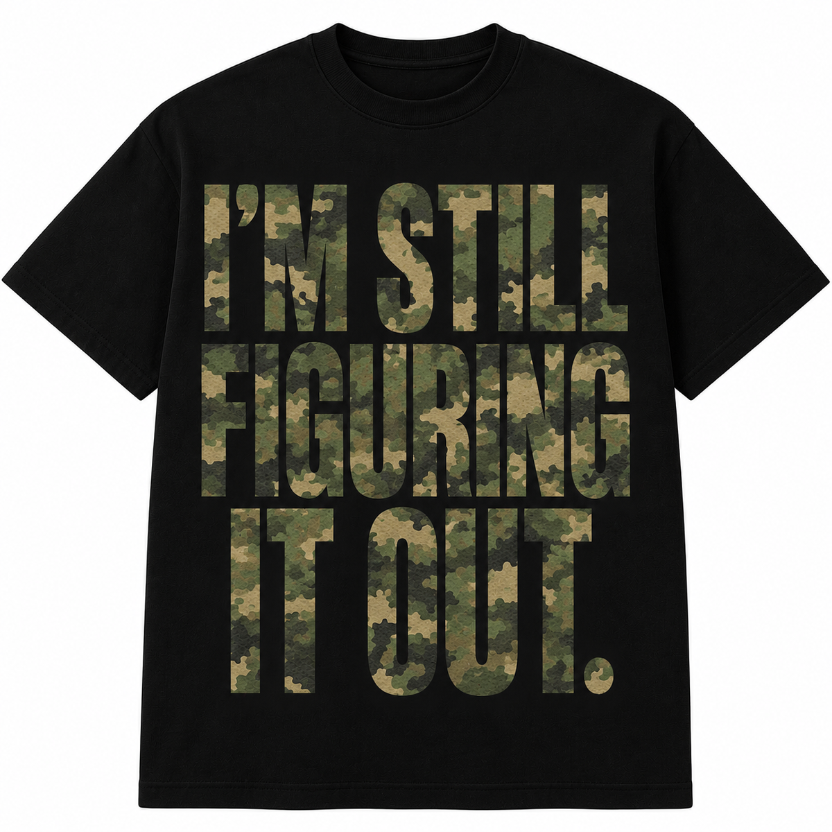 IM STILL FIGURING IT OUT - BLACK/CAMO